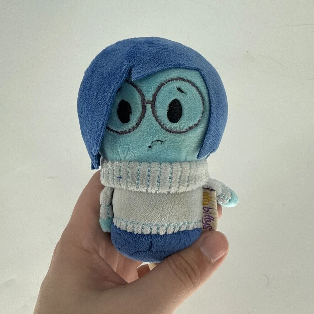 Hallmark Itty Bittys Inside Out Sadness Plush Toy Disney Pixar